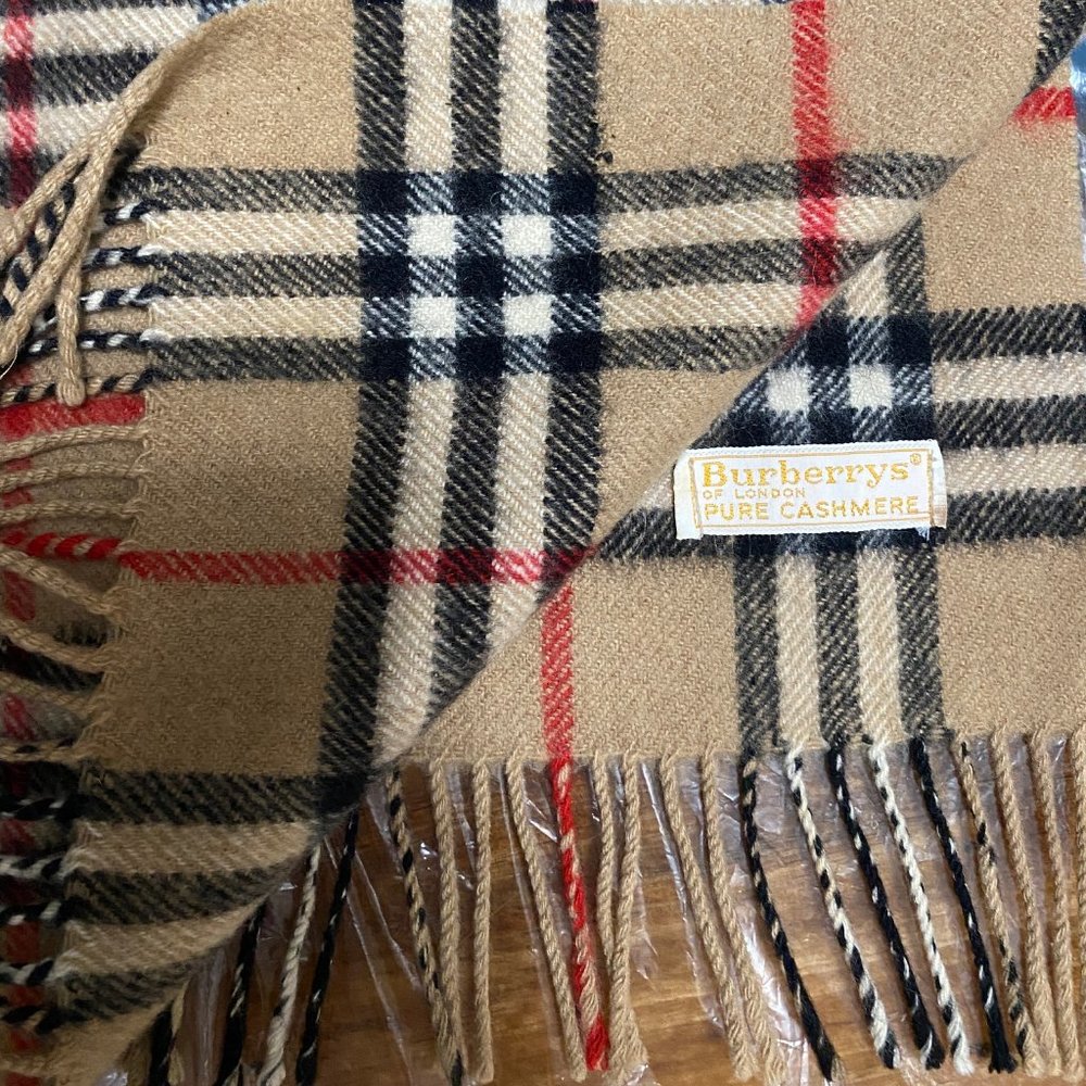 Authentic Vintage Burberrys scarf